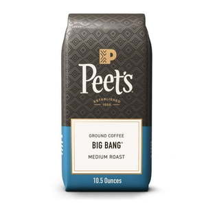 lot 2831 image: Peet s Coffee Big Bang Premium Medium Roast Ground Coffee  Arabica  10.5 oz