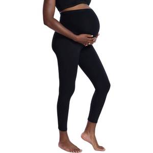 lot 2855 image: Motherhood Maternity Womens Maternity Essential Stretch Full Length Secret Fit Belly Leggings, Black, Small