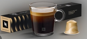 lot 2891 image: Nespresso Caramello Coffee Capsules Box 10 Pods