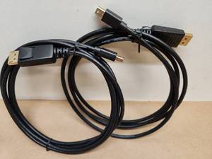 lot 9 image: Eaton Tripp Lite Series Mini DisplayPort to DisplayPort Adapter Cable, 4K