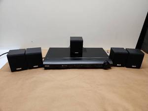 lot 22 image: RCA DVD Home Theater System with Surround Sound Speakers