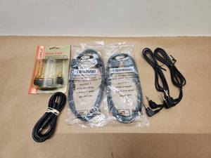 lot 34 image: Audio Cable Bundle with HDMI and Speaker Connectors