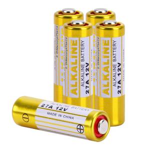 lot 8094 image: kunying A27 27A 12V Alkaline Battery (5-Pack) - 27A Long-Lasting for Garage Door Openers, Car Key Fobs, Remote Controls & More - Leak-Proof, Eco-Friendly Power