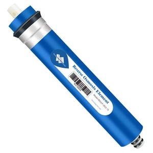 lot 8106 image: Membrane Solutions 75 GPD RO Membrane, Reverse Osmosis Membrane Element 11.75 x 1.75 Water Filter Replacement for Undersink Home Drinking RO Water Filtration System - Retail $18