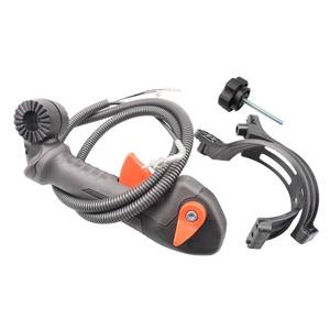lot 8112 image: P021052890 Throttle Control Assembly with C405000621 Handle Bracket for Echo PB-8010T PB-9010T Backpack Blower - Retail $55