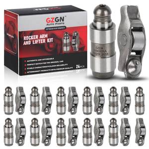 lot 8156 image: GZGN 12 PCS Rocker Arm and Lifter Kit Compatible with Dodge Ram 1500 Promaster Challenger Charger Journey Avenger & Jeep Grand Cherokee Wrangler & Chrysler 200 300, 2011-2020,3.6L 5184296AH 5184332AA - Retail $55