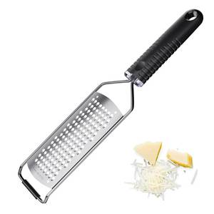lot 8240 image: Cheese Grater with Non-Slip Handle,L12 X W2.5,Coarse Grater - Retail $8