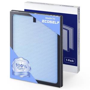 lot 8241 image: Genuine ECOSELF HAP603 Air Purifier Replacement Filter, 3-in-1 H13 True High-Efficiency Activated Carbon Filter, 1 Pack, Blue, Official, HAP603 & HAP603WF