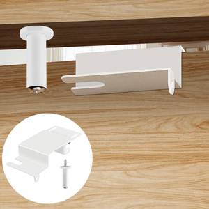 lot 8247 image: Child Safety Door Top Lock, TAMIDN Top Door Locks for Kids Safety Made of Durable Metal, Adjustable Child Locks for Door, Door lock kid proof for Childproofing Interior-Exterior Doors - Retail $20
