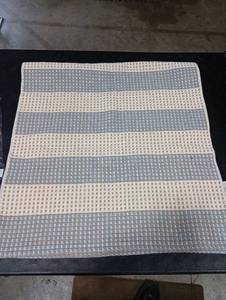 lot 8297 image: 50x24in Area Rug Brown Blue and Beige