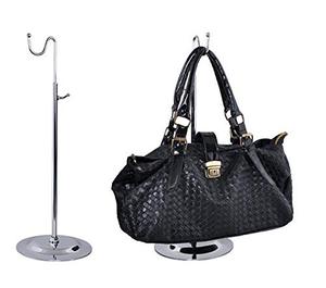 lot 8298 image: Hand Bag Purse Single Hook Adjustable Height Display Stand Rack - Retail $11