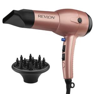 lot 8324 image: Revlon Light & Fast Hair Dryer  1875W Stunning Blowouts Easily and Comfortably - Retail $28