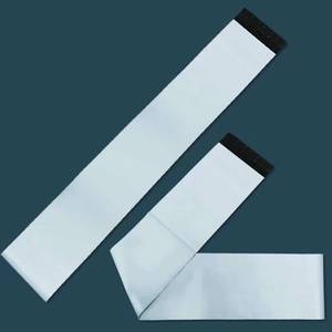 lot 8354 image: 100 Pack 4x30 Inches Long Poly Mailers, Long Shipping Bags White Envelopes Packaging for Unique Narrow Items Mailing - Retail $30