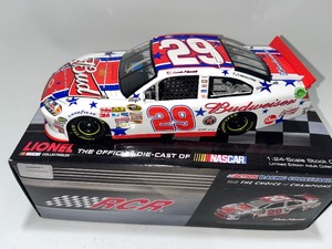 lot 16 image: Kevin Harvick #29 Budweiser 4th of July 2011 Impala 1 of 2,428 Collectors Memorabilia