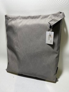lot 165 image: 40 x 60 High Quality Grey Outdoor Seating Cover - grey w case for storage