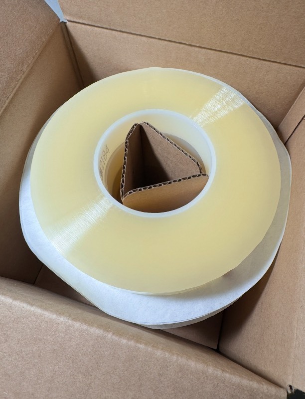 lot 266 image: New 4pack of 3M Transparent P.P. Tape 1x360yd per Roll