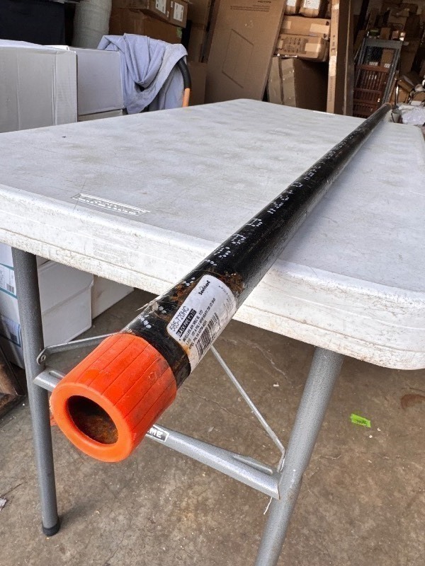 lot 452 image: New Southland 12 in. x 72 in. Black Steel Schedule Mueller 40 Pipe