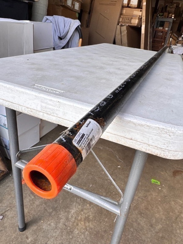 lot 457 image: New Southland 12 in. x 72 in. Black Steel Schedule Mueller 40 Pipe