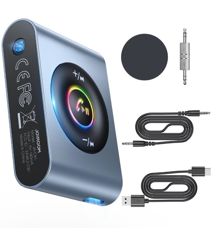 lot 180 image: JOYROOM JR-CB1 Bluetooth Wireless Receiver for Car Stereo