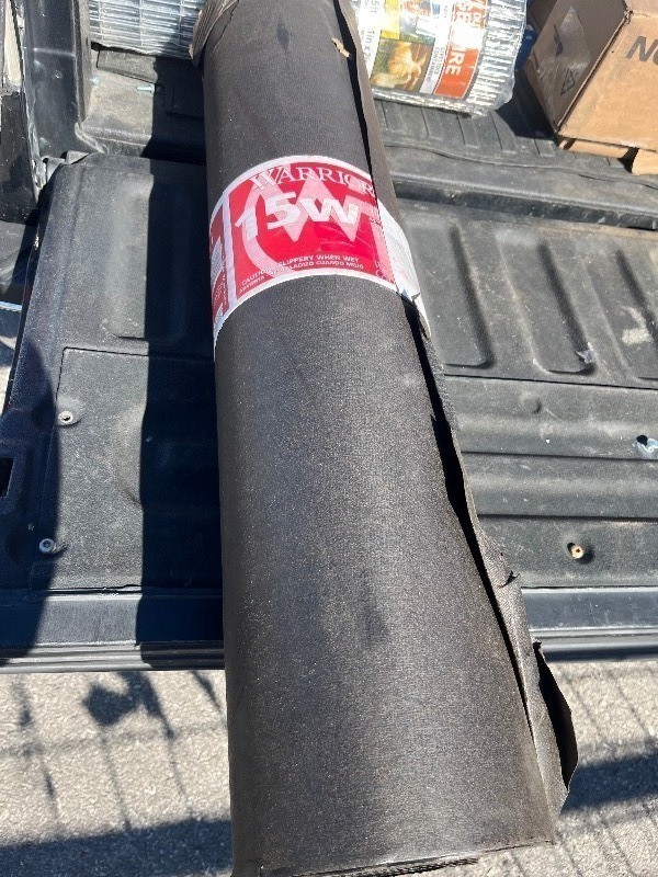 lot 355 image: A Warrior-Roofing-15 432 sq. ft. Felt Roof Deck Protection