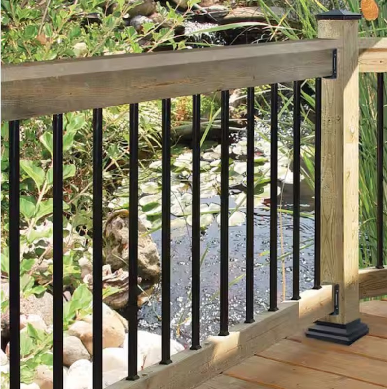 lot 361 image: NUVOIRON 32 in. x 34 in. Galvanized Square Balusters (10-Pack)