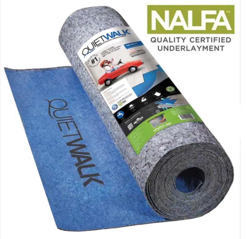 lot 3 image: 360 sq. ft. 6 ft. x 60 ft. x 3 mm Underlayment with Sound and Moisture Barrier for Laminate and Engineered Floors