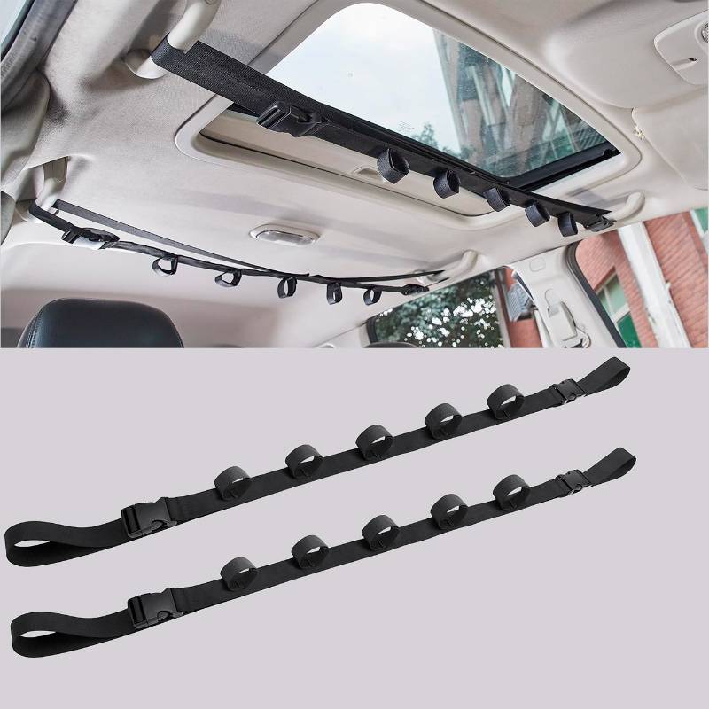 lot 4226 image: MOPHOEXII Fishing Pole Holder for Car,Car Fishing Rod Holder,Fishing Pole Storage Rack for SUVWagonsVanJeepTruck