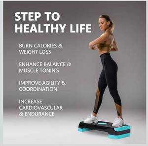 lot 1754 image: sport Adjustable workout step