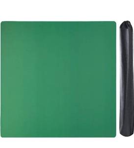 lot 1781 image: Mahjong Mat, Anti Slip and Noise Reduction Table Cover for Mahjong, Poker, Card, Board &amp Tile Games (Green, 31.5 inches)