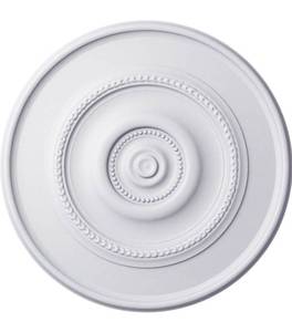 lot 1923 image: 30OD x 2 14P Dylar Ceiling Medallion (Fits Canopies up to 6 14