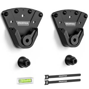 lot 7443 image: monTEK No Stud TV Wall Mount for 32-100 Inch TVs, Holds up to 220 lbs, Heavy Duty Studless No Drill TV Mount for Drywall & Concrete, Ultra Slim 0.9 Low Profile, Max VESA 1000x600mm, Renter-Friendly