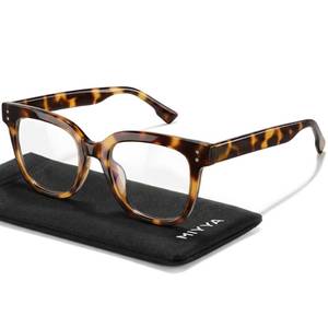 lot 7460 image: miyya Blue Light Glasses for Women &amp Men Oversized UV &amp Blue Light Blocker Chunky Frames, Stylish Eyewear Accessories