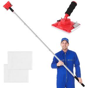 lot 7472 image: IAOVAW Paint Edge Trimmer with 78-Inch Extension Pole  Adjustable Handle for Easy Wall, Ceiling & Corner Painting  Includes Replaceable Paint Pads  Professional Paint Edger for Clean, Sharp Lines