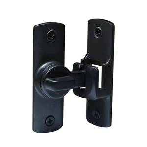 lot 7475 image: Upgraded Barn Door Lock - 90180 Degree Flip Door Latch, Protecting Safety Sliding Gate Latches for Barn, Garden, Bathroom, Cabinet, Window, Sliding Door