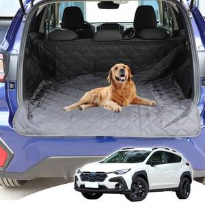 lot 7546 image: HAPPYHORSE Pet Dog Trunk Cargo Liner Compatible with Subaru Crosstrek 2024 2025��Cargo Cover Waterproof and Non-Slip Dog seat Cover Cargo Liner Area Protector Cover (Subaru Crosstrek 2024 2025 (A))