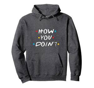 lot 7566 image: How You Doin Pullover Hoodie Black M