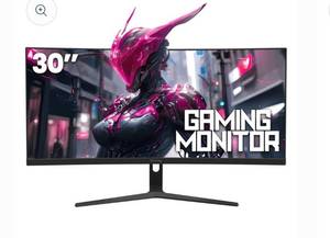 lot 1002 image: 30 200Hz Ultrawide Curved Gaming Monitor