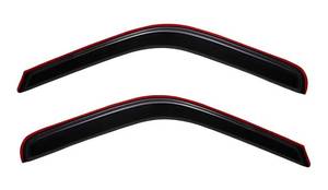 lot 1020 image: Lightronic Extra Durable Clip-on in-Channel Auto Vent Window Visor, Fits 2000-2006 Toyota Tundra, Access Cab, UV Protection Rain Guard, Original Wind Deflector, No-Drill Install, Dark Smoke, 2-Pcs