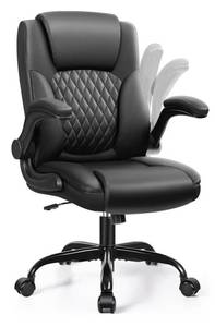 lot 1027 image: Leather Office Chair,