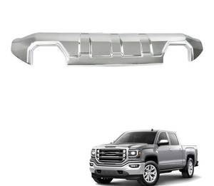lot 1029 image: Plastic Front Bumper Lower Valance Chrome Replacement for 2016-2019 Sierra 1500 GM1015122