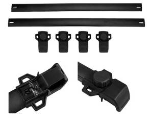 lot 2010 image: Roof Rack Cross Bars Compatible For Jeep Renegade 2015-2023 Aluminum Car Roof Top For Canoe Kayak Luggage Carrier Rack Holder 68KG Load