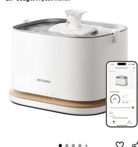 lot 2030 image: PETLIBRO Cat Water Fountain Stainless Steel Tray