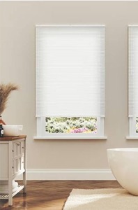 lot 2052 image: Lumino - Cordless Light Filtering Mini Blinds 26W x 48H