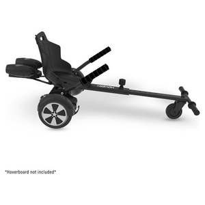 lot 2058 image: Hover-1 Falcon-1 Buggy Attachment for Hoverboards  with Working Fog Blaster and LED Lights