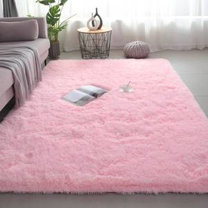 lot 2091 image: Shag Area Rugs for Bedroom Living Room,4X6 Ultra Soft Fluffy Area Rugs for Dorm, Indoor Carpet Nursery Rugs for Kids Girls Room Home Decor,Pink