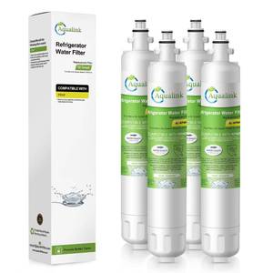 lot 2106 image: AQUALINK RWF3600A Replacement for GE RPWF, WSG-4, DWF-36, R-3600, MPF15350, OPFG3-RF300, BCF77, Refrigerator Water Filter, 4PACK