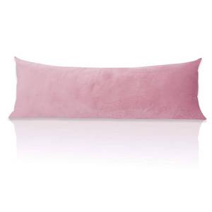 lot 2110 image: StangH Pink Body Pillow Cover for KidsPregnant Women, Super Soft Velvet Body Pillow Pillowcase, Extra Long SofaCouch Cover with Hidden Zipper, 20 x 54 inches, 1 Piece