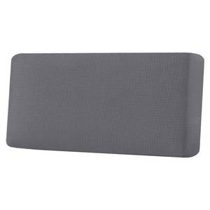 lot 2123 image: H.VERSAILTEX Super Stretch Individual Seat Cushion Covers Sofa Covers Couch Cushion Covers Slipcover Sets Thick Jacquard Textured Twill Fabric (1 Piece Sofa Cushion Cover, Grey)
