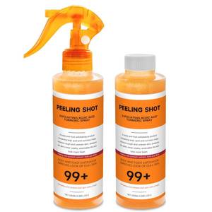 lot 2297 image: Body Keratin Care Kojic Acid Turmeric Spray Gently Exfoliating Peeling Shot Hydrates,Nourish your skin,Suitable for All Skin Types, 200ml - HH