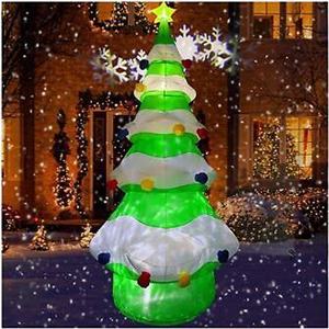 lot 1006 image: 12FT Christmas Tree Inflatables, Giant Blow Up Christmas Tree